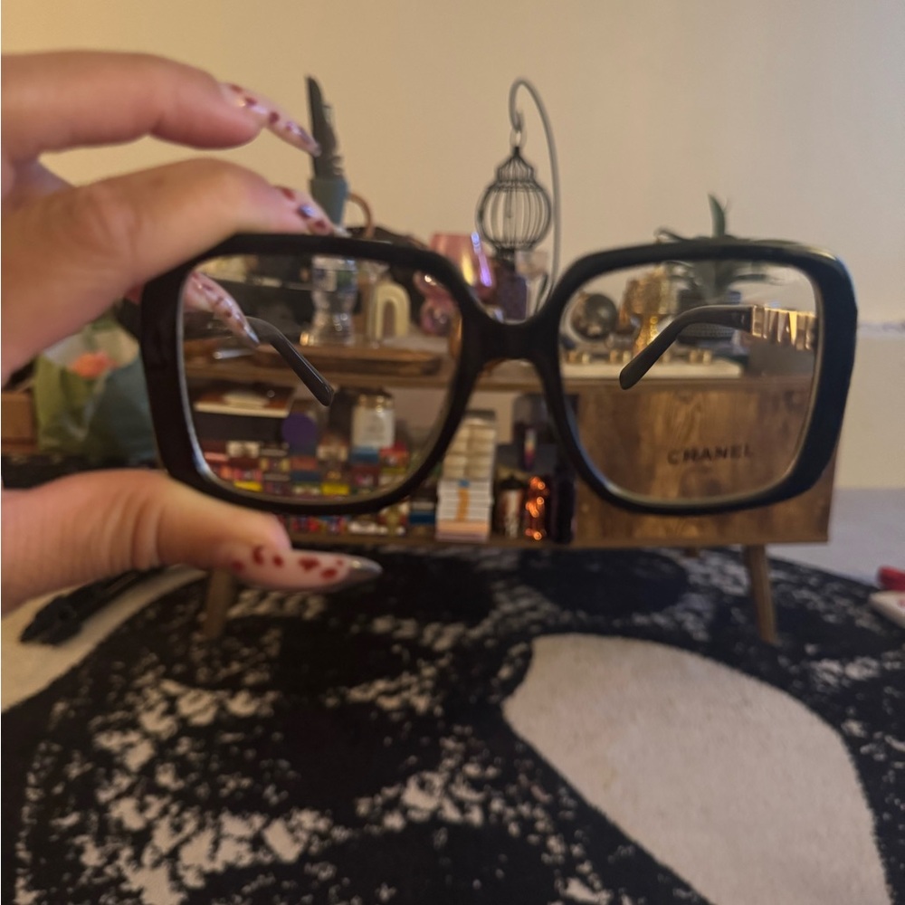 CHANEL Black Square Eyewear